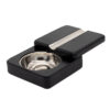 Black Wooden Cigar Ashtray – Foldable, 1 Cigar Capacity | Luque