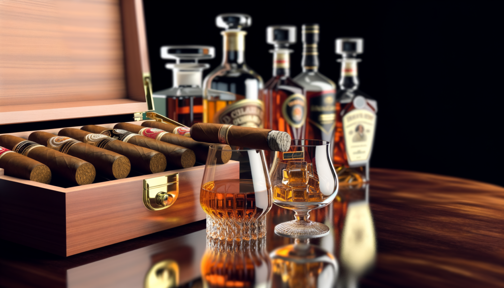 An image illustrating The Art of Pairing Cigars and Spirits