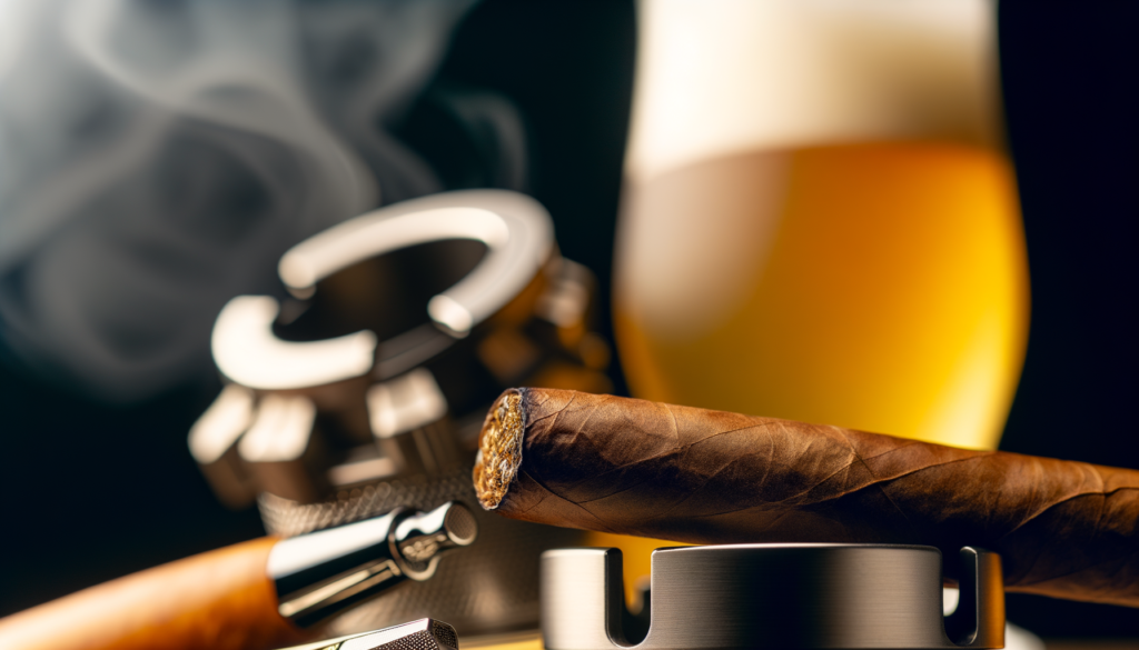 An image illustrating A Guide to Pairing Cigars & Beers